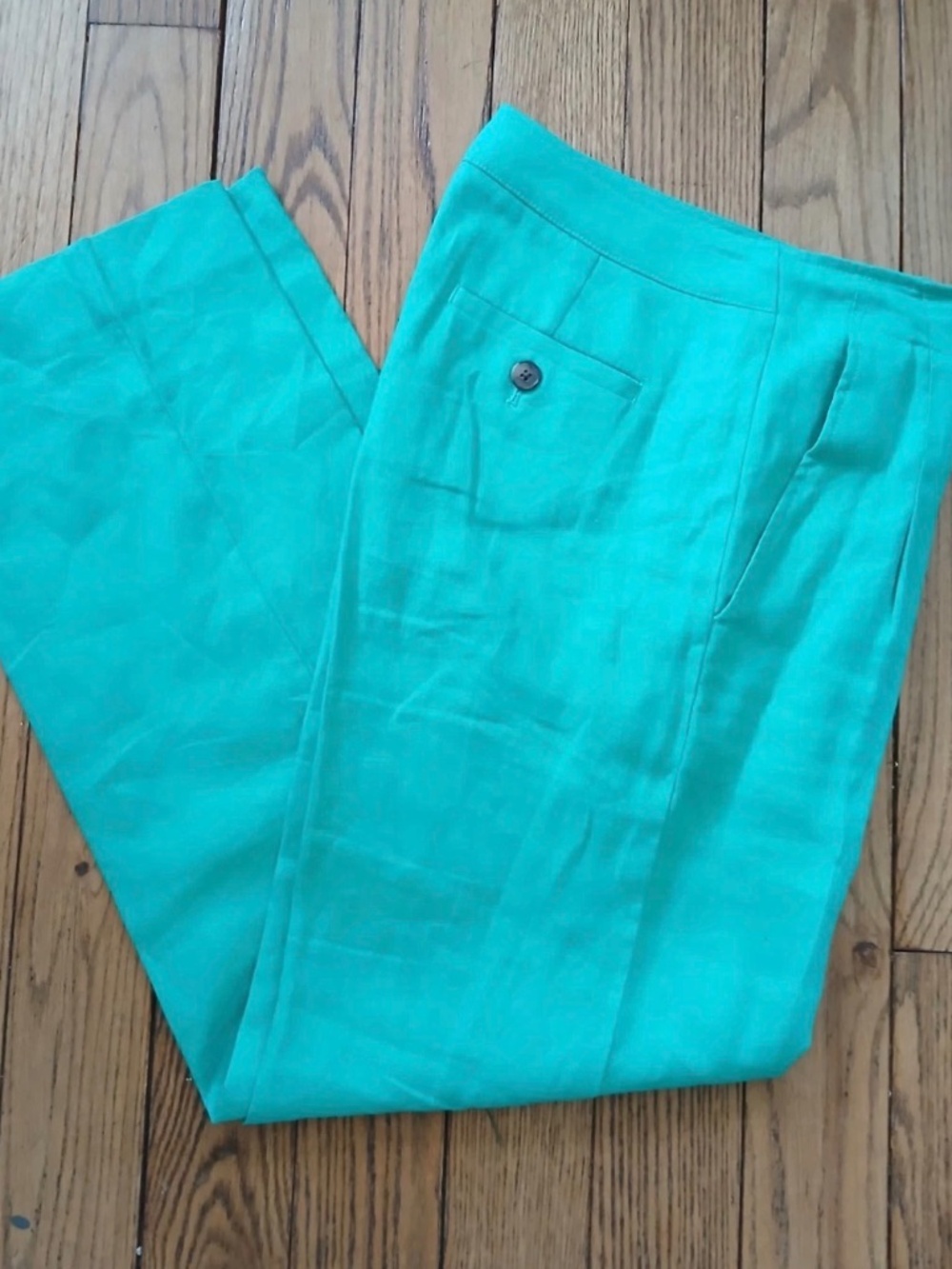 Banana Republic High Waist Relaxed Fit Linen Pants